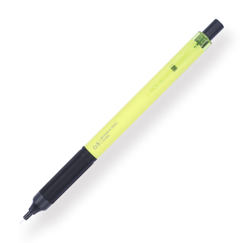 Tombow MONO Graph Lite Mechanical Pencil - 0.5 mm - Neon Yellow Body - Stationery Pal