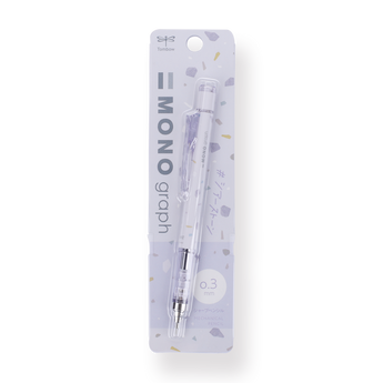 Tombow MONO Graph Mechanical Pencil - Sheer Stone 2023 - 0.3 mm - Pale Purple - Stationery Pal