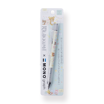 Tombow MONO Graph x Rilakkuma Mechanical Pencil - 0.5 mm - Green Body - Stationery Pal