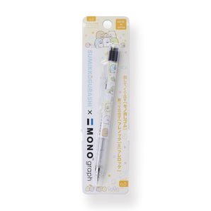 Tombow MONO Graph x Sumikko Gurashi Mechanical Pencil - 0.5 mm - Yellow body - Stationery Pal