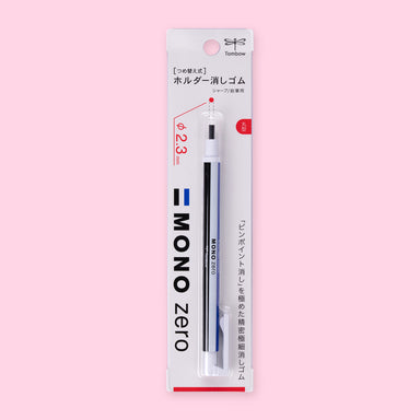 Tombow Mono Zero Eraser - Silver - Round