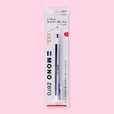 Tombow Mono Zero Eraser - Black - Round