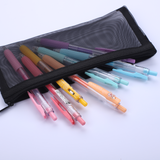 Translucent Pencil Pouch - Black - Stationery Pal