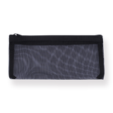 Translucent Pencil Pouch - Black - Stationery Pal