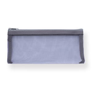 Translucent Pencil Pouch - Gray - Stationery Pal