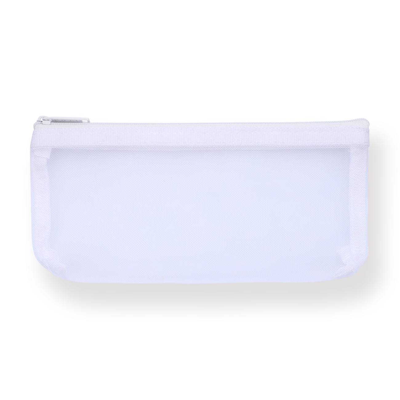 Translucent Pencil Pouch - White - Stationery Pal