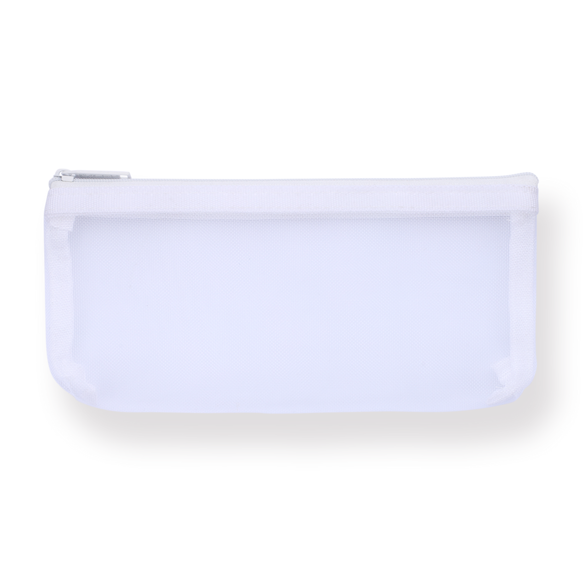 Translucent Pencil Pouch White Stationery Pal translucent-pencil-pouch-white-stationery-pal