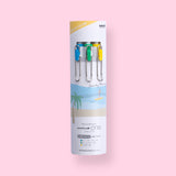 Uni-Ball One Weekend Limited Edition Gel Pen Set - 0.5 mm - Saturday Morning - Stationery Pal