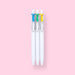 Uni-Ball One Weekend Limited Edition Gel Pen Set - 0.5 mm - Saturday Morning - Stationery Pal