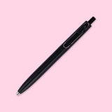 Uni-ball One F Gel Pen - 0.38 mm - Fade Black - Black Ink - Stationery Pal