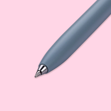 Uni-ball One F Gel Pen - 0.5 mm - Fade Blue - Black Ink