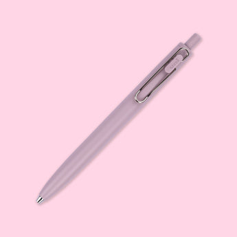 Uni-ball One F Gel Pen - 0.38 mm - Fade Pink - Black Ink - Stationery Pal