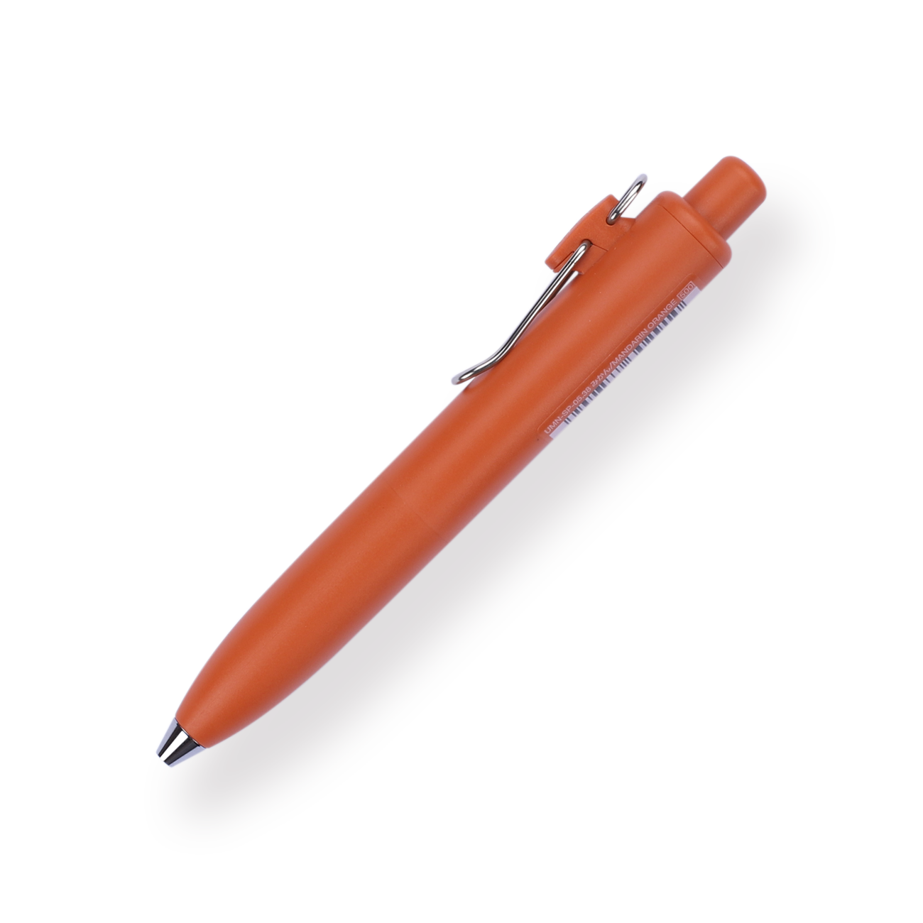 Uni-ball One P Gel Pen - 0.5 mm - Mandarin Orange Body - Stationery Pal