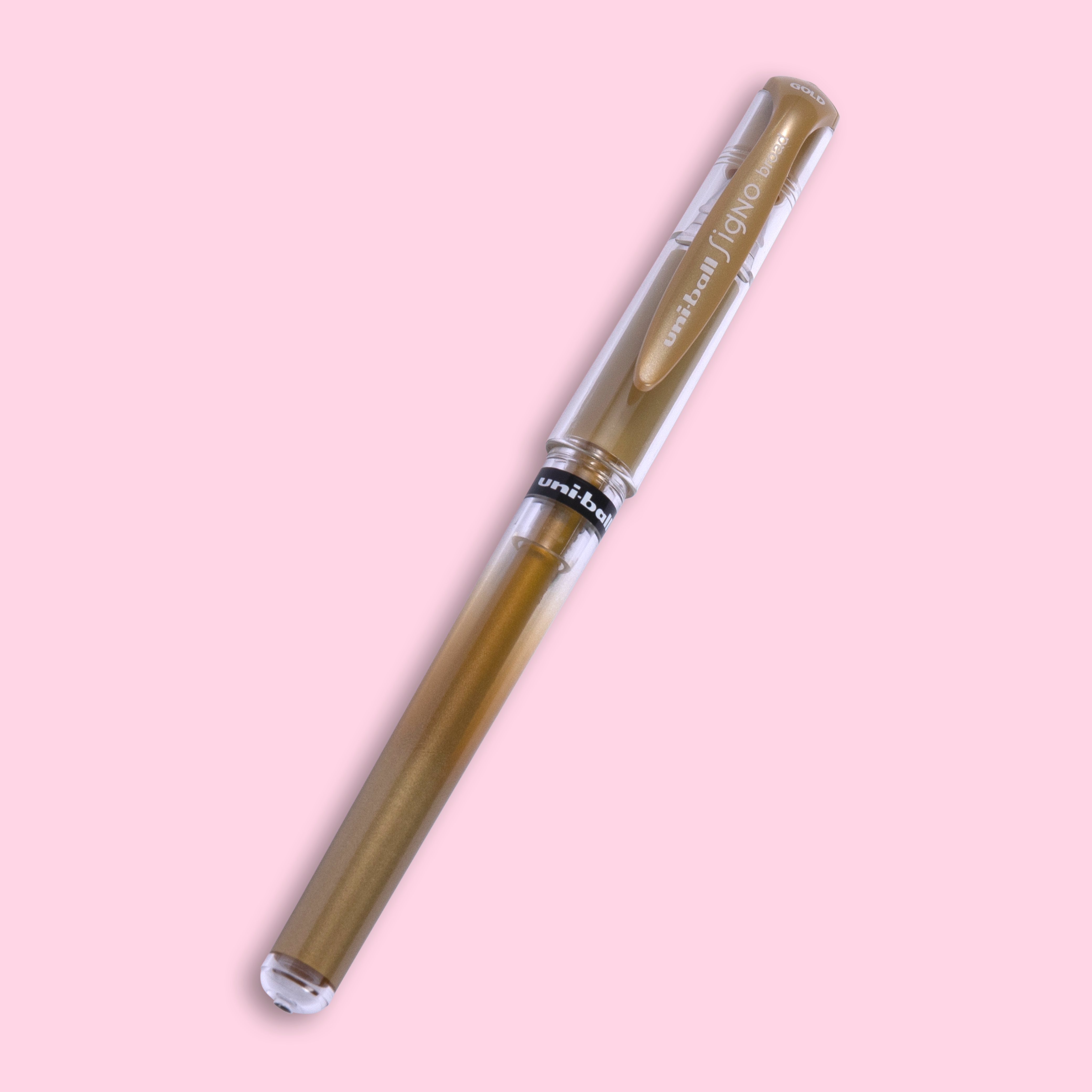 3psc uni-ball Signo Um-153 1.0mm Broad GEL Pigment Ink Rollerball Pen  Silver for sale online