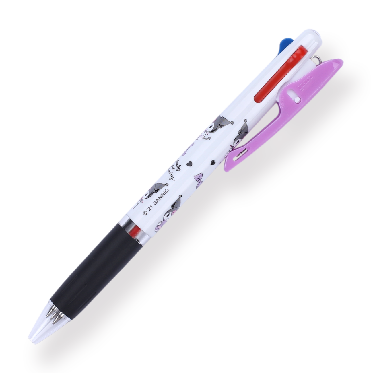 Uni Jetstream x Sanrio 3 Color Limited Edition Multi Pen - 0.5 mm - Kuromi - Stationery Pal