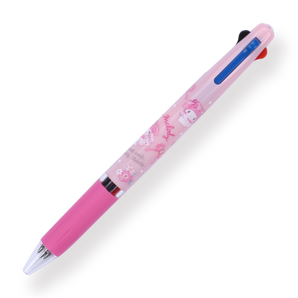 Uni Jetstream x Sanrio 3 Color Limited Edition Multi Pen - 0.5 mm - Pink Body My Melody - Stationery Pal