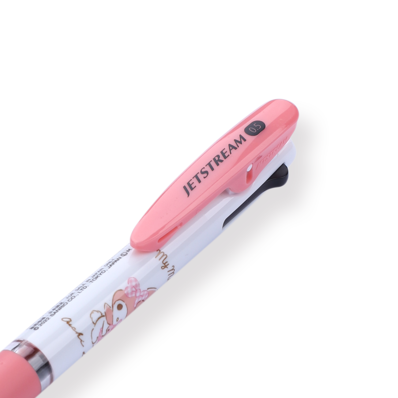 Uni Jetstream x Sanrio 3 Color Limited Edition Multi Pen - 0.5 mm - White Body My Melody - Stationery Pal