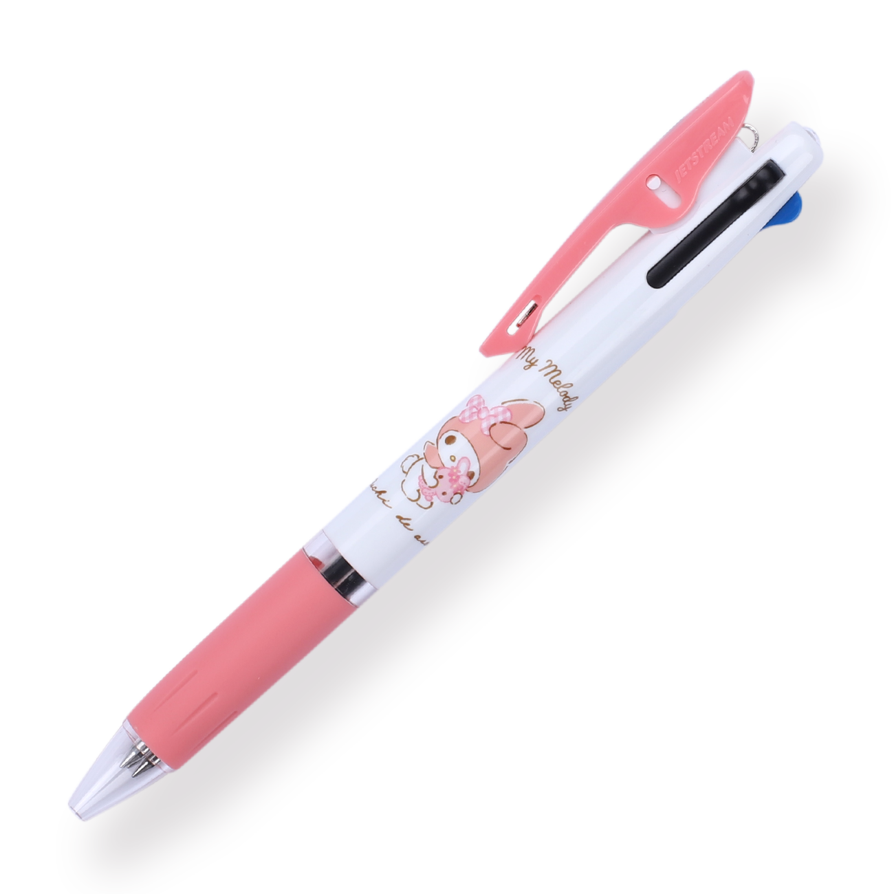 Uni Jetstream x Sanrio 3 Color Limited Edition Multi Pen - 0.5 mm - White Body My Melody - Stationery Pal