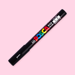 Uni Posca Paint Marker PC-3M - Fine Point - Black - Stationery Pal