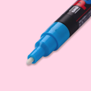 Uni Posca Paint Marker PC-3M - Fine Point - Light Blue - Stationery Pal