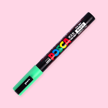 Uni Posca Paint Marker PC-3M - Fine Point - Light Green - Stationery Pal