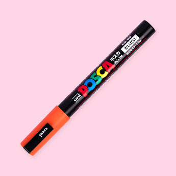 Uni Posca Paint Marker PC-3M - Fine Point - Orange - Stationery Pal