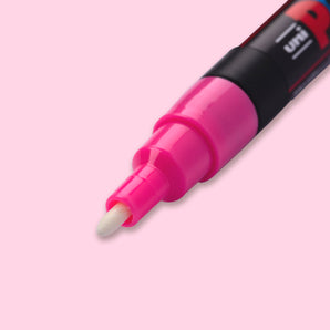 Uni Posca Paint Marker PC-3M - Fine Point - Pink - Stationery Pal