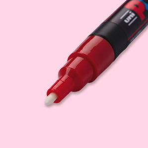 Uni Posca Paint Marker PC-3M - Fine Point - Red - Stationery Pal