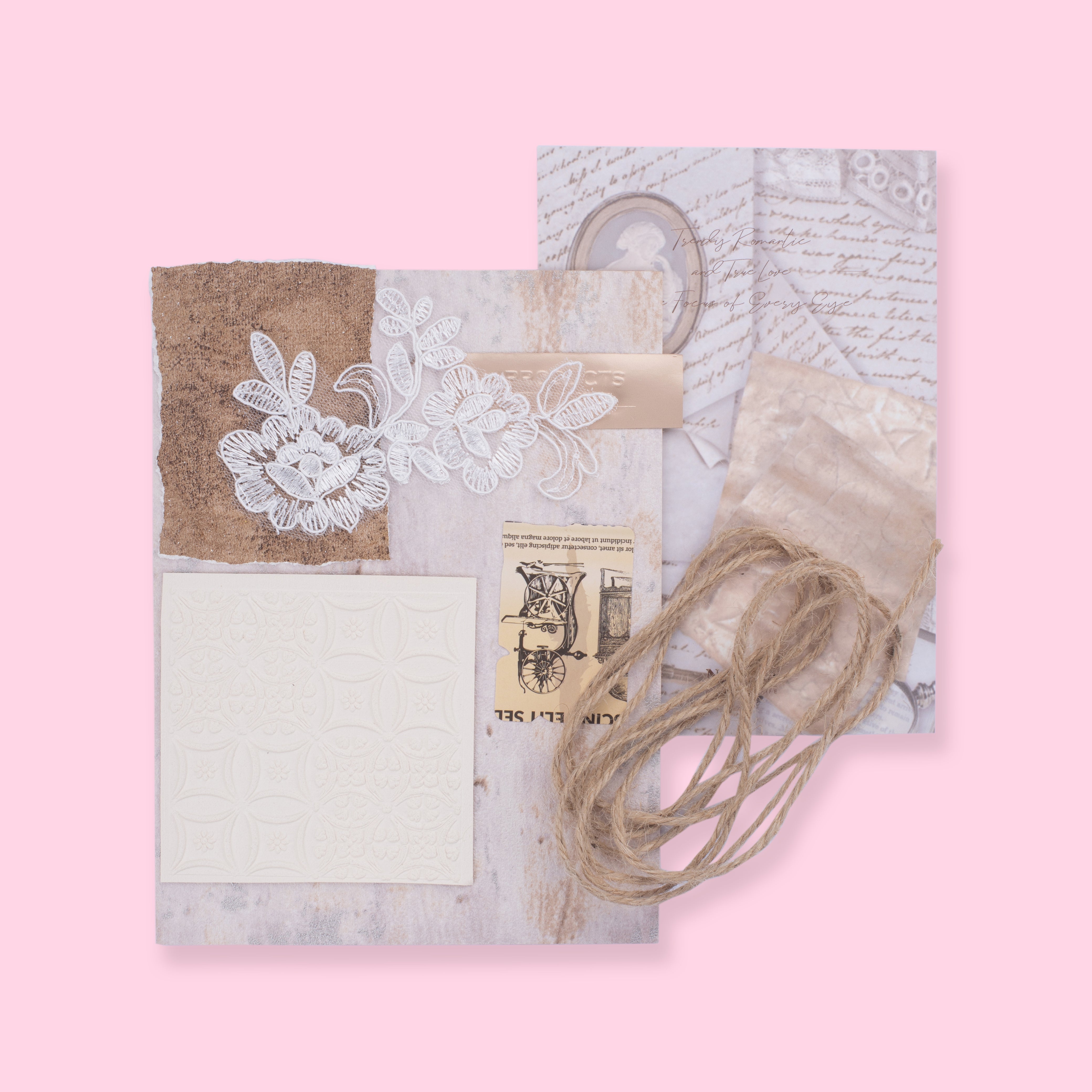 Scrapbooking Paper Pack - French