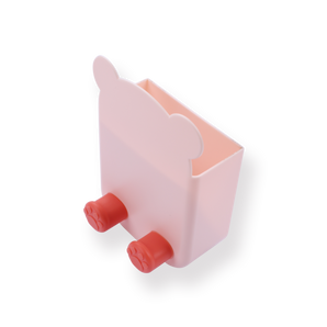 Wall Mounted Holder - Pink - Stationery Pal