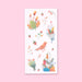 Washi Retro Flower Stickers - Set of 6 - Stationery Pal