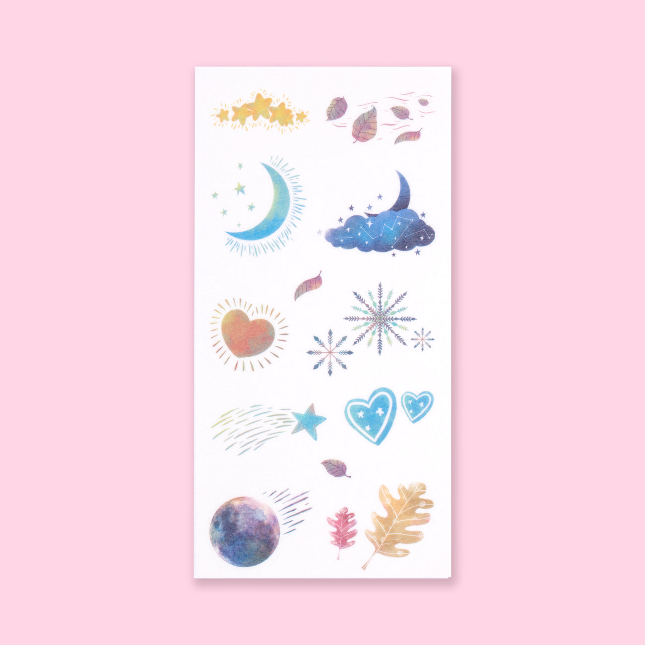Washi Weather/Mood Sticker - Set of 6 