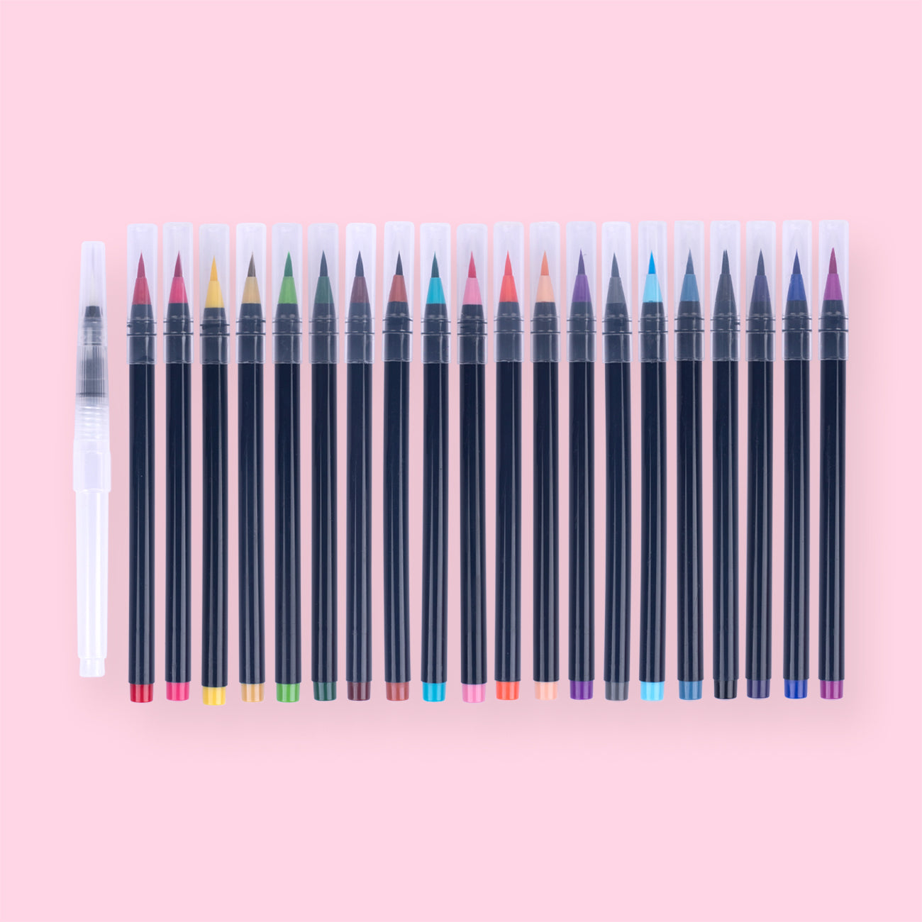Future Color Lettering Brush Pen (Set of 10) — Stationery Pal
