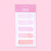 Watercolor Brushstroke Sticky Notes - Pink