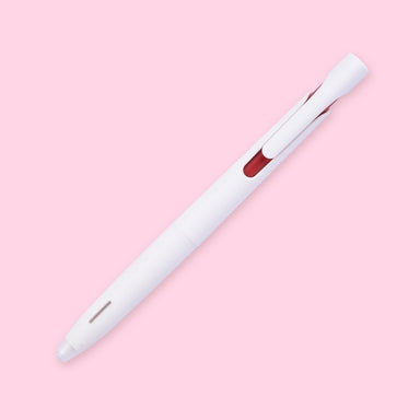 Zebra Blen Pen - 0.5 mm - White Body - Red Ink - Stationery Pal