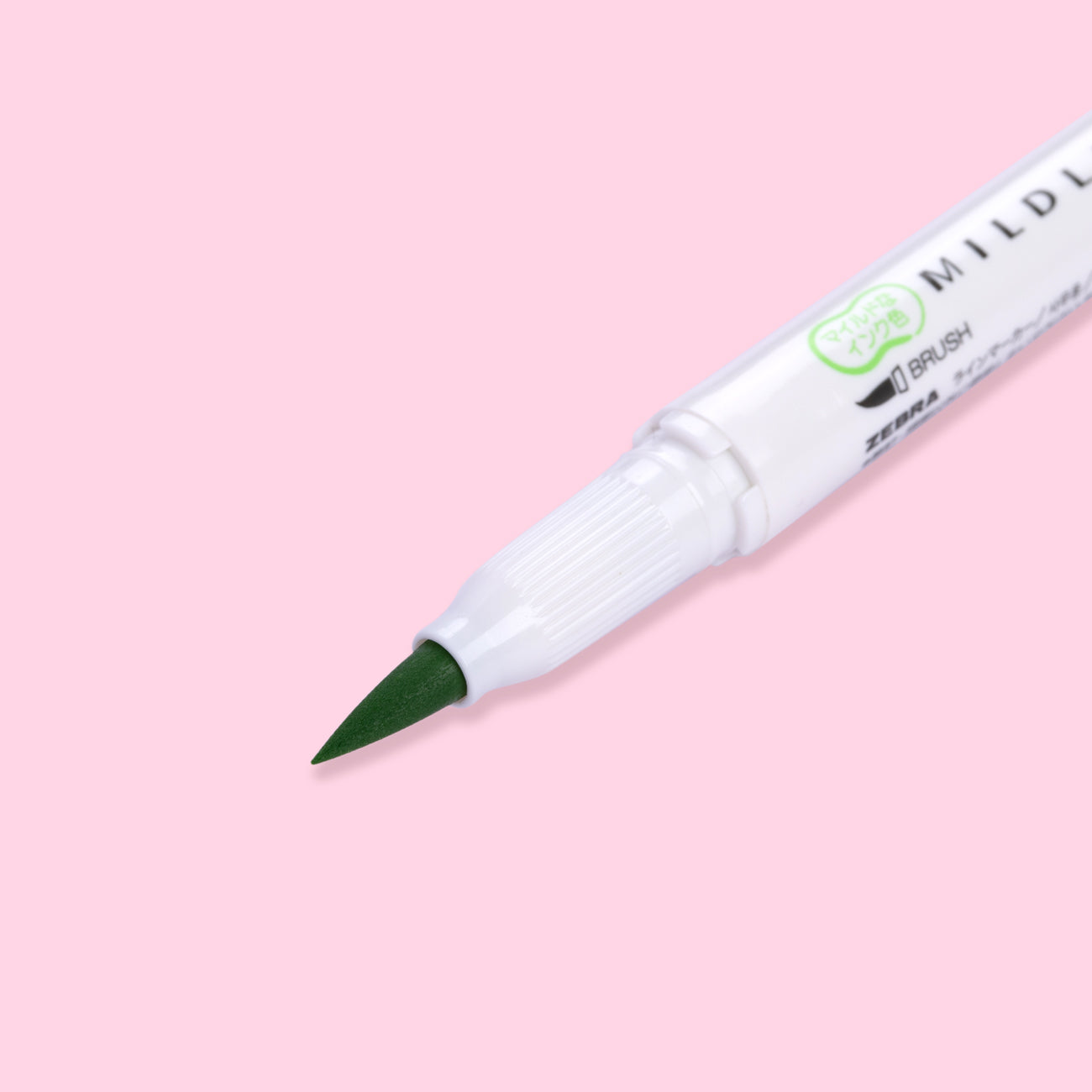 Zebra Mildliner Double Ended Brush Pen - Mild Green