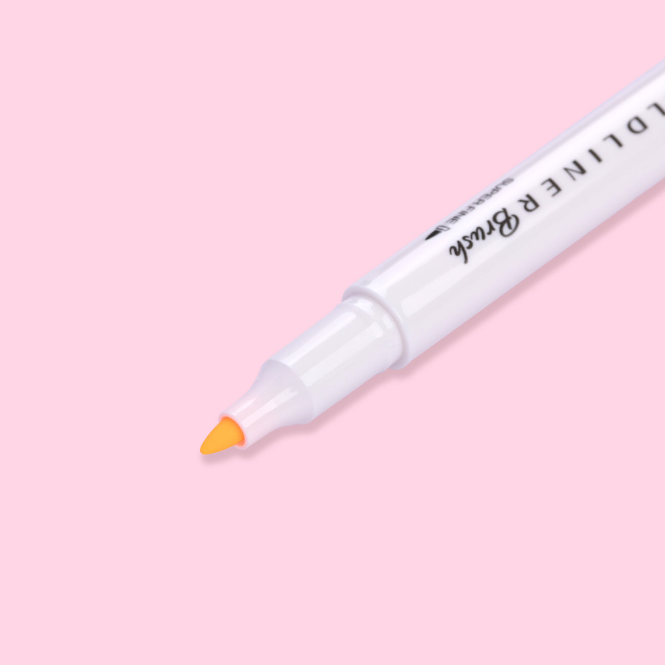 Zebra Mildliner Double Ended Brush Pen - Mild Orange