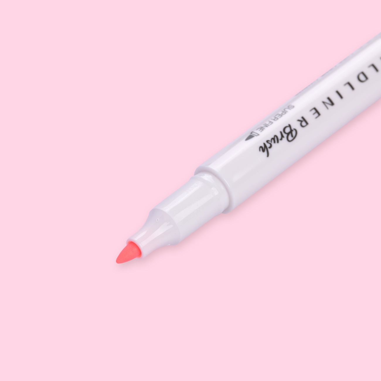 Zebra Mildliner Double Ended Brush Pen- Mild Pink