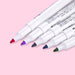 Zebra Mildliner Double Ended Brush Pen - Set of 5 - Soft Mild Set