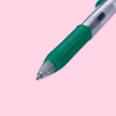 Zebra Sarasa Clip Gel Pen - 0.4 mm - Green - Stationery Pal