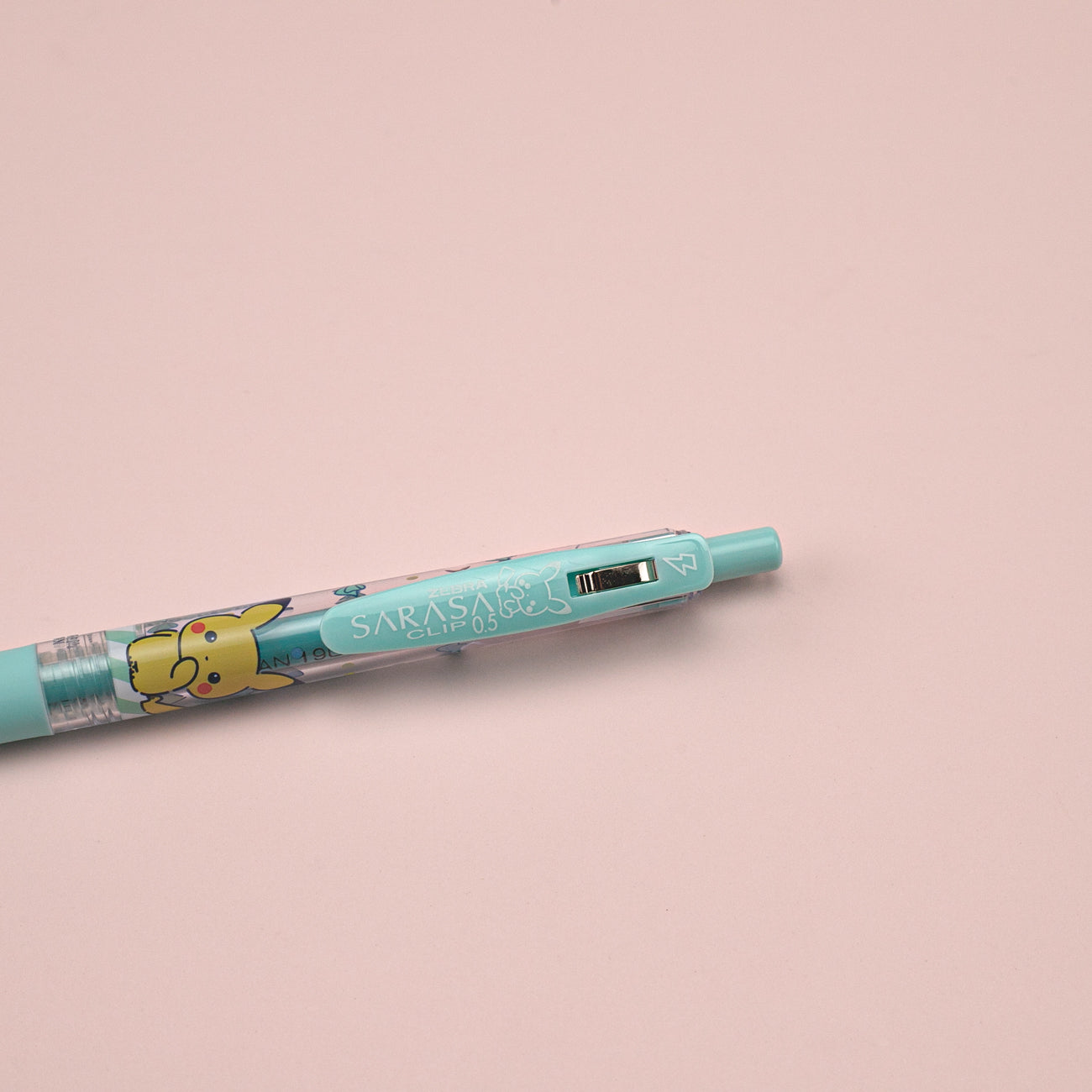 Zebra Sarasa Clip Gel Pen Pikachu 4-Color Set 0.5 mm