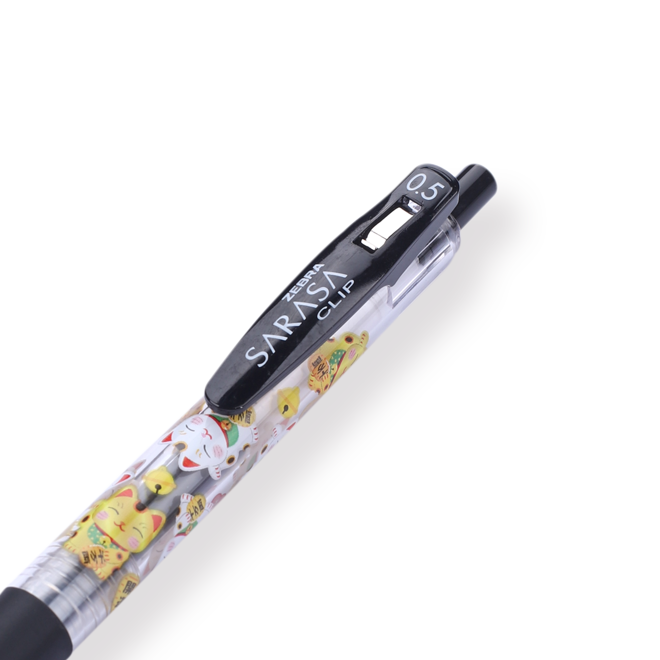 Zebra Sarasa Clip Limited Edition Gel Pen - 0.5 mm - Lucky Cat - Stationery Pal