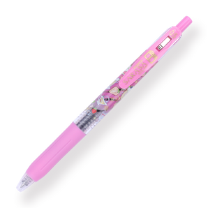 Zebra Sarasa Clip Limited Edition Gel Pen - 0.5 mm - Western Confectionery Series - Pink Body - Stationery Pal