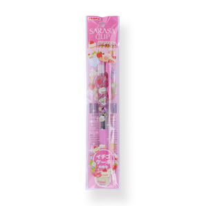 Zebra Sarasa Clip Limited Edition Gel Pen - 0.5 mm - Western Confectionery Series - Pink Body - Stationery Pal