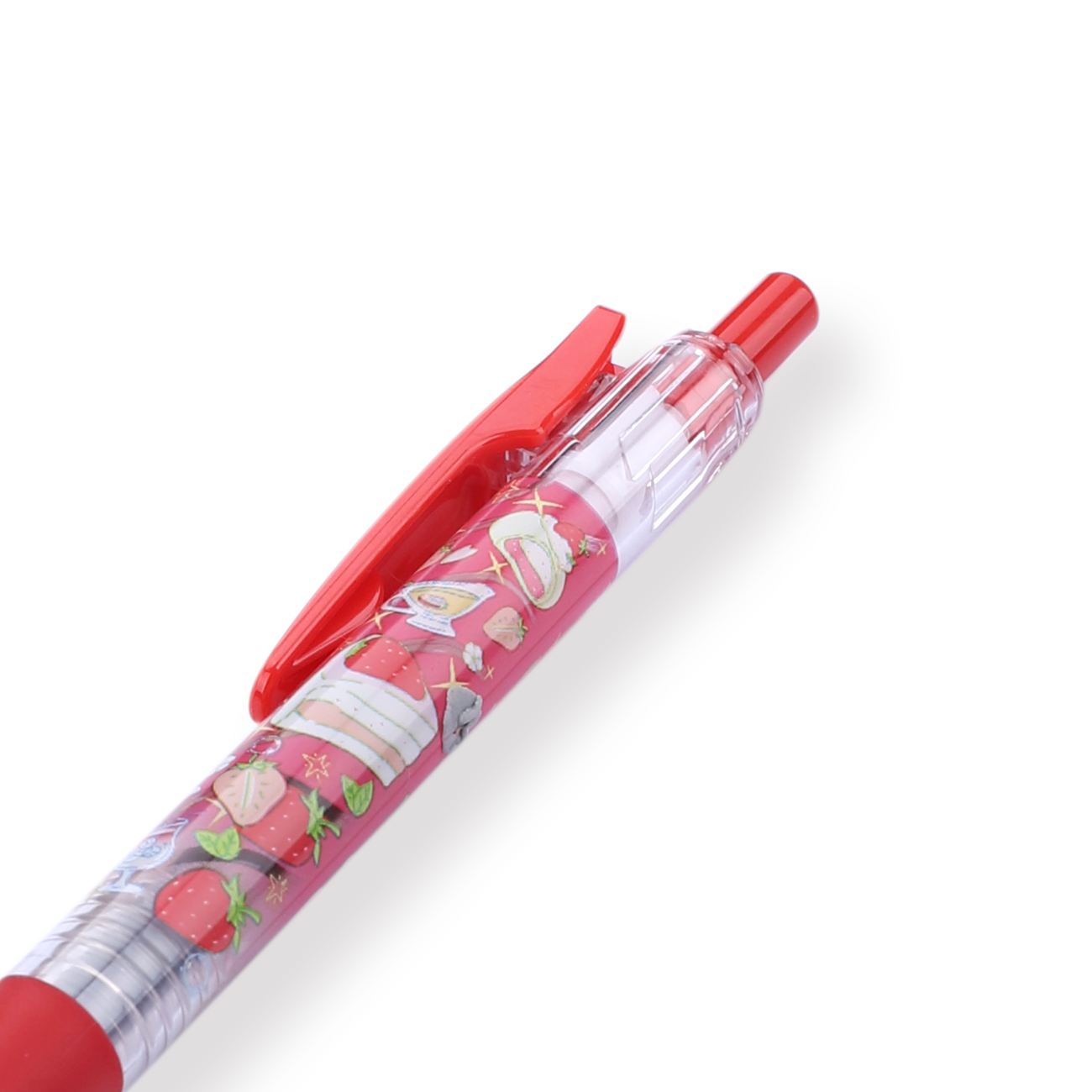 Zebra Sarasa Clip Limited Edition Gel Pen - 0.5 mm - Western Confectionery Series - Red Body - Stationery Pal