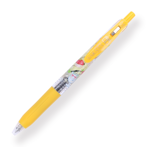 Zebra Sarasa Clip Limited Edition Gel Pen - 0.5 mm - Western Confectionery Series - Yellow Body - Stationery Pal