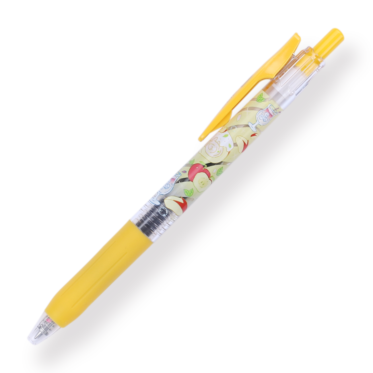 Zebra Sarasa Clip Limited Edition Gel Pen - 0.5 mm - Western Confectionery Series - Yellow Body - Stationery Pal