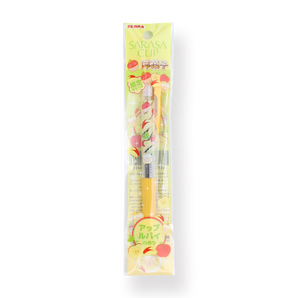 Zebra Sarasa Clip Limited Edition Gel Pen - 0.5 mm - Western Confectionery Series - Yellow Body - Stationery Pal