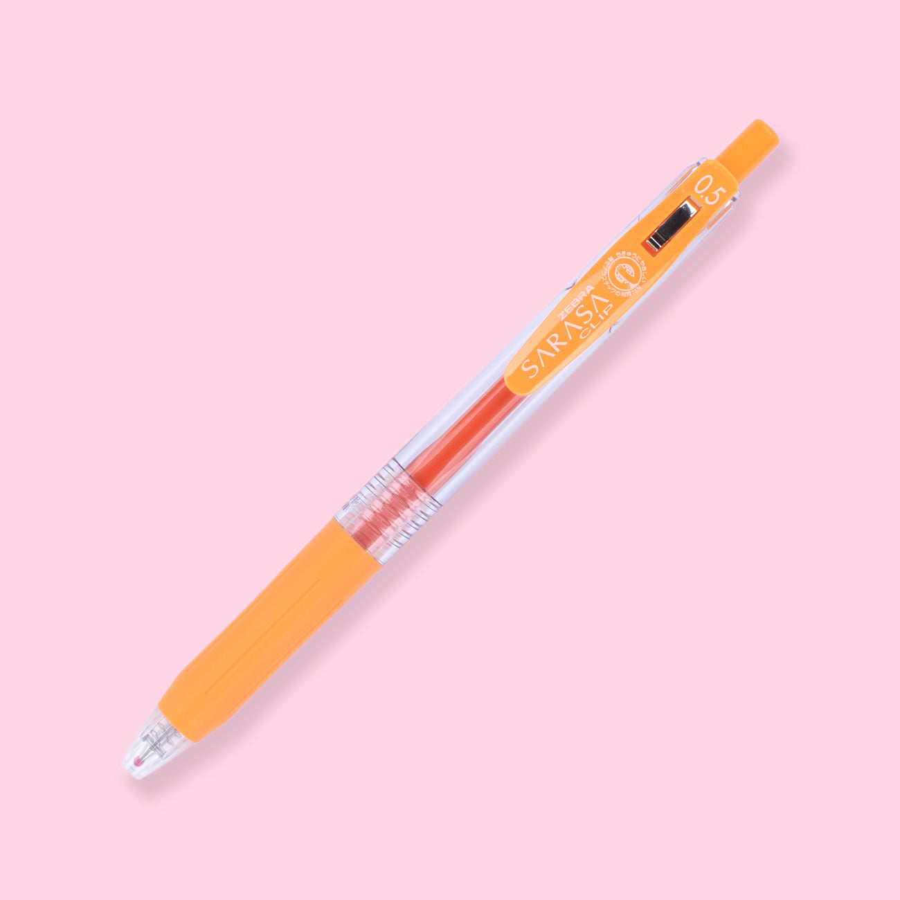 Zebra Sarasa Clip Retractable Gel Ink Pens 0.5mm - Assorted Color - Set of 20 - Stationery Pal
