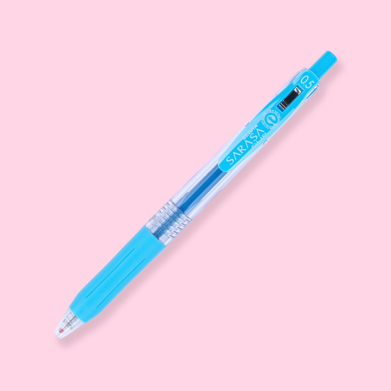 Zebra Sarasa Clip Retractable Gel Ink Pens 0.5mm - Assorted Color - Set of 20